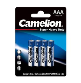 AAA Super Heavy Duty Batteries, 4 Pack