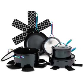 12-Piece Cookware Set, Rainbow