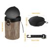 Universal Car Trash Can Portable Car Garbage Bin Foldable Pop up Trash Can with Cover Leak Proof