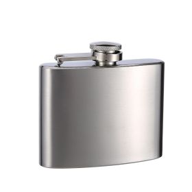 4oz Hip Flask, Stainless Steel