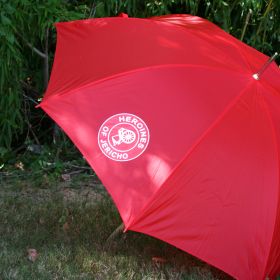 Custom Logo Red 48 Inch Umbrella