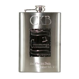 Personalized Groomsman Gift Flasks