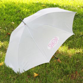 Custom Print White Umbrella