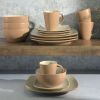 Square Stoneware 16 Piece Dinnerware Set