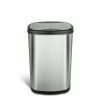 13.2 Gallon Trash Can, Motion Sensor Kitchen Trash Can, Stainless Steel