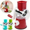 1 Set; 4in1; Vegetable Slicer; Multifunctional Fruit Slicer; Manual Food Grater; Rotary Cutter; Vegetable Grinders; Kitchen Stuff; Kitchen Gadgets