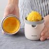 Hand Fruit Juicer Citrus Orange Squeezer Lid Rotation Press Anti-Slip Reamer for Lemon Lime Grapefruit Capacity Machine